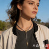 Wholesale Women's Jewelry Set Electroplated Titanium Steel And Stainless Steel Snake Yshaped Chain Necklace And Earrings With Animal Style