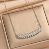Wholesale Women's Jewelry Set Light Luxury Geometric Rhombus Style Electroplated Environmentally Friendly Copper Bracelet Ring Earrings Necklaces