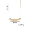 Wholesale Women's Jewelry Set Light Luxury Geometric Rhombus Style Electroplated Environmentally Friendly Copper Bracelet Ring Earrings Necklaces