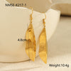 Wholesale Women's Jewelry Set Stainless Steel Titanium Steel Electroplated Heart Water Drop Bell Geometric Fashion Jewelry