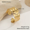 Wholesale Women's Jewelry Set Stainless Steel Titanium Steel Electroplated Heart Water Drop Bell Geometric Fashion Jewelry