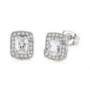Wholesale Women's Jewelry Set With Alloy And Artificial Crystal Square Pattern Electroplated Ochain Earrings Pendant Necklace And Bracelet