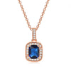 Wholesale Women's Jewelry Set With Alloy And Artificial Crystal Square Pattern Electroplated Ochain Earrings Pendant Necklace And Bracelet