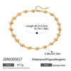 Wholesale Women's Jewelry Stainless Steel And Titanium Steel Necklace And Bracelet With Fruit Food Style Electroplating