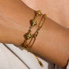 Wholesale Women's Jewelry Stainless Steel And Titanium Steel Necklace And Bracelet With Fruit Food Style Electroplating