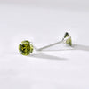 Wholesale Women's Jewelry 925 Sterling Silver Earrings With Geometric Zircon Design