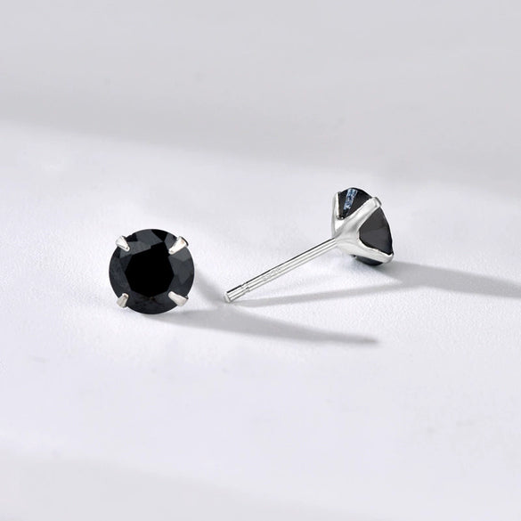 Wholesale Women's Jewelry 925 Sterling Silver Earrings With Geometric Zircon Design