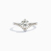 Wholesale Women's Jewelry 925 Sterling Silver Vshaped Crown Zircon Ring With Geometric Style And Electroplating Treatment