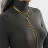 Wholesale Women's Jewelry Titanium Steel Box Chain With Geometric Style