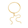 Wholesale Women's Jewelry Titanium Steel Box Chain With Geometric Style