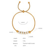Wholesale Women's Jewelry 316L Stainless Steel Exaggerated Eyes Pendant Bracelet With Geometric Pattern And Dripping Oil Design