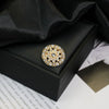 Wholesale Women's Jewelry Zinc Alloy Geometric Flower Rhombus Star Electroplated Antiexposure Brooch For Clothing Accessories