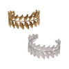 Wholesale Women's 18K Gold Electroplated Stainless Steel Leaf Bracelet Fashionable And Exquisite