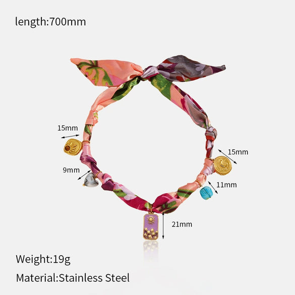 Wholesale Women's 18K Real Gold Plated Flower Pendant Necklace Made Of Stainless Steel