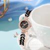 Wholesale Women's Leisure Quartz Watch Alloy Material Round Dial Rhinestone Jewelry
