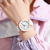 Wholesale Women's Leisure Quartz Watch With Alloy Case And Silicone Strap In Round Shape