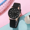 Wholesale Women's Leisure Quartz Watch With Alloy Case And Silicone Strap In Round Shape