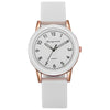 Wholesale Women's Leisure Quartz Watch With Alloy Case And Silicone Strap In Round Shape