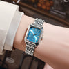 Wholesale Women's Leisure Square Alloy Watch With Stainless Steel Buckle