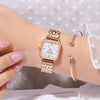Wholesale Women's Leisure Style Round Alloy Case Stainless Steel Band Watch