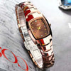 Wholesale Women's Leisure Tungsten Steel Color Round Dial Steel Strap Waterproof Watch