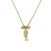 Wholesale Women's Light Luxury Animal Zodiac Stainless Steel Electroplated Pendant Necklace