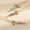 Wholesale Women's Light Luxury Animal Zodiac Stainless Steel Electroplated Pendant Necklace