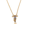 Wholesale Women's Light Luxury Animal Zodiac Stainless Steel Electroplated Pendant Necklace