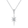 Wholesale Women's Light Luxury Christmas Series 925 Sterling Silver Jewelry With Gingerbread Man Pendant And Cross Chain Electroplated