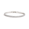 Wholesale Women's Light Luxury Copper Bracelet With Inlaid Zirconia Geometric And Drop Shape Design