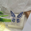 Wholesale Women's Light Luxury Copper Butterfly Ring With Animal Pattern And Electroplating Process