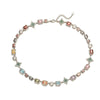 Wholesale Women's Light Luxury Copper Jewelry With Inlaid Color Diamond And Geometric Pattern In Oval And Square Shapes