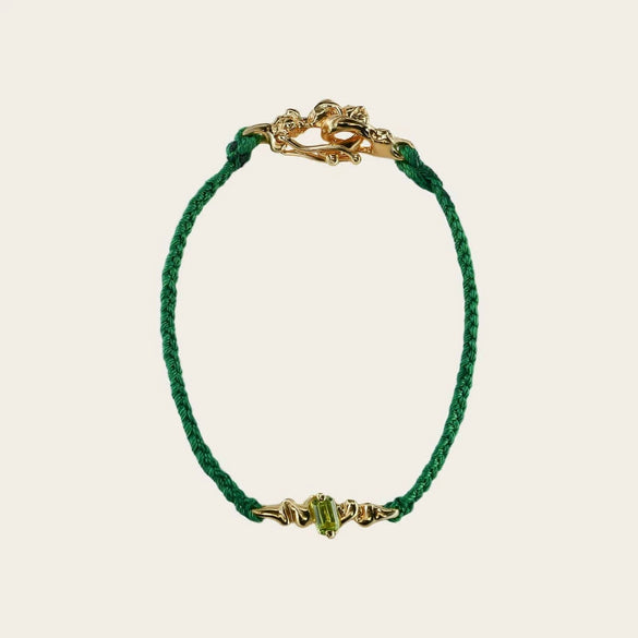 Wholesale Women's Light Luxury Electroplated Copper Bracelet With Zircon Pendant And Twist Chain Pattern