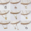 Wholesale Women's Light Luxury Fashion Versatile Titanium Steel Necklace With Geometric Pattern And Polish Finish