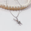 Wholesale Women's Light Luxury Fashion Versatile Titanium Steel Necklace With Geometric Pattern And Polish Finish