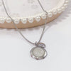 Wholesale Women's Light Luxury Fashion Versatile Titanium Steel Necklace With Geometric Pattern And Polish Finish