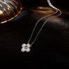 Wholesale Women's Light Luxury Geometric Animal Copper Alloy Real Gold Electroplated Fritillary Butterfly Pearl Necklace