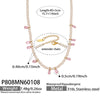 Wholesale Women's Light Luxury Geometric Beaded And Stainless Steel Inlaid Pearl Handmade Choker Necklace Set