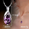 Wholesale Women's Light Luxury Geometric Copper Necklace With Zircon Pendant