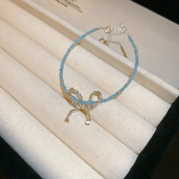Wholesale Women's Light Luxury Geometric Copper Plastic Zircon Bracelet