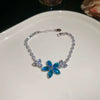 Wholesale Women's Light Luxury Geometric Copper Plastic Zircon Bracelet