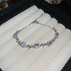 Wholesale Women's Light Luxury Geometric Copper Plastic Zircon Bracelet