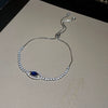 Wholesale Women's Light Luxury Geometric Copper Plastic Zircon Bracelet