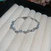 Wholesale Women's Light Luxury Geometric Copper Plastic Zircon Bracelet