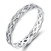 Wholesale Women's Light Luxury Geometric Copper Ring With Electroplating