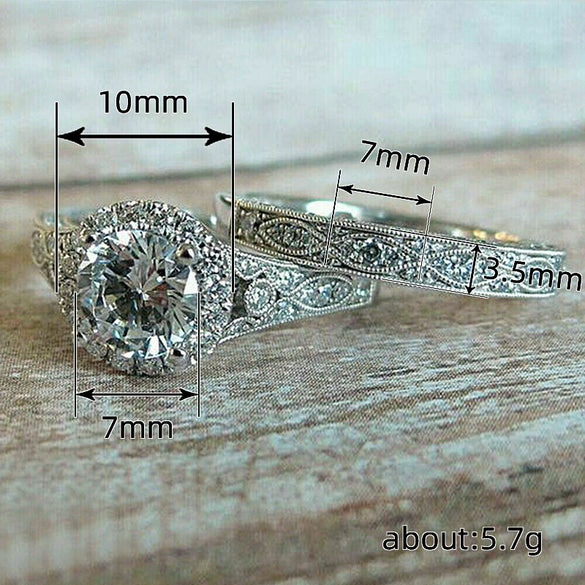 Wholesale Women's Light Luxury Geometric Copper Ring With Zirconia