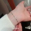 Wholesale Women's Light Luxury Geometric Copper Zircon Bracelet
