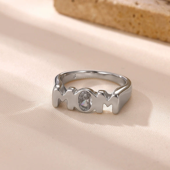 Wholesale Women's Light Luxury Geometric Fruitshaped Stainless Steel Ring Inlaid With Gold Accessories