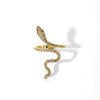 Wholesale Women's Light Luxury Geometric Gold Plated Copper Opening Ring Jewelry