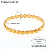 Wholesale Women's Light Luxury Geometric 18K Goldplated 316L Stainless Steel Love Bracelet